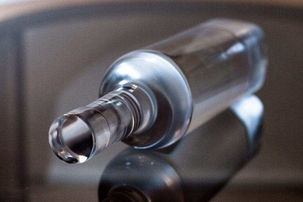 3d-gefraeste-plexiglas-flasche d gefraeste plexiglas flasche