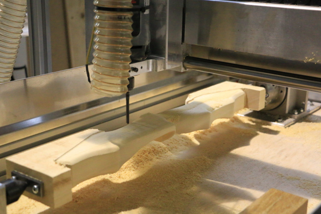 3D milling of a wooden bow 3D milling of a wooden bow