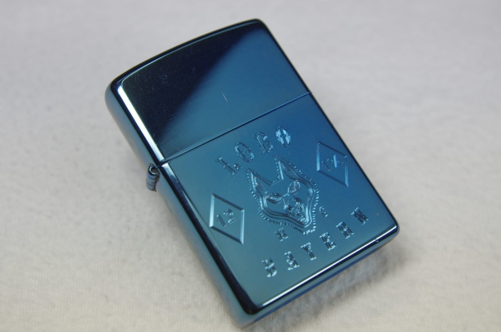 Lobo-diamantgravur-Feuerzeug Lobo diamond engraving lighter