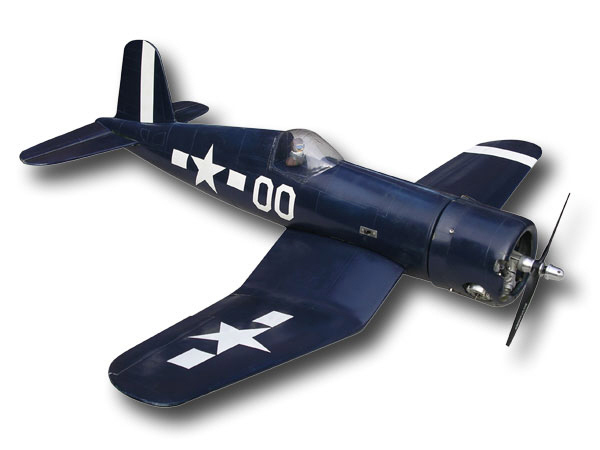 RC-Vaught-Corsair-F4U Plane model construction