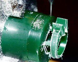 Ring fräsen auf Drehachse Ring fräsen auf Drehachse