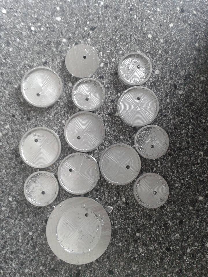 aluminium parts necklace aluminium parts necklace