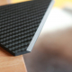 Carbon Fiber clean cutting edges Carbon Fiber clean cutting edges