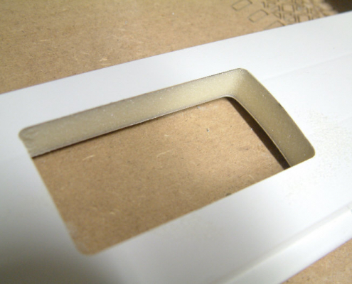 cnc-aluminium Millingexampleinacompositematerial:Aluminumshuttersalsoout foamedcore