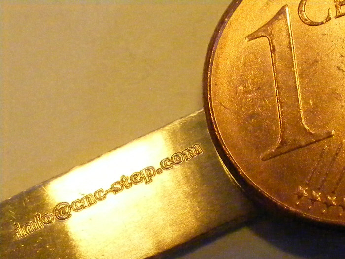 2D scratch engravings with fix diamond tools 2D scratch engravings with fix diamond tools