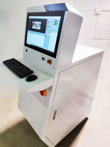 ergonomic control panel T-Rex CNC mill