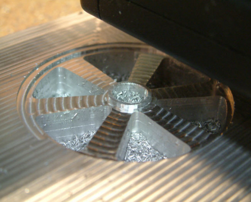 fräsen-aluminium CNCMillingaDcar/wheelinsolidaluminium