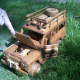 Wooden model off road jeep wooden toy Wooden model off road jeep wooden toy