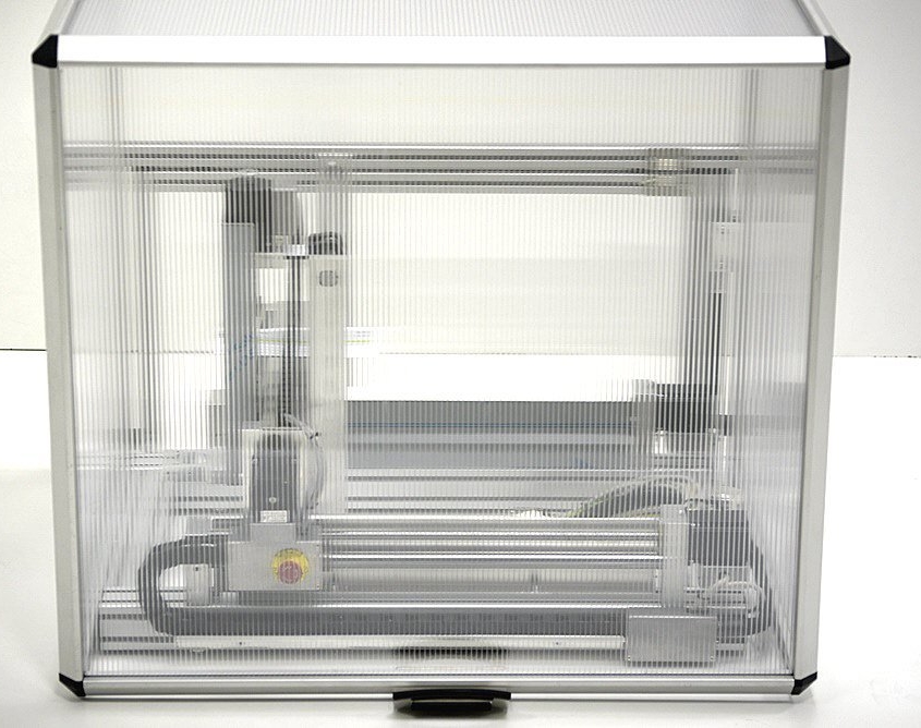 Komplett Einhausung für CNC mit Gasdämpfer Komplett Einhausung für CNC mit Gasdämpfer