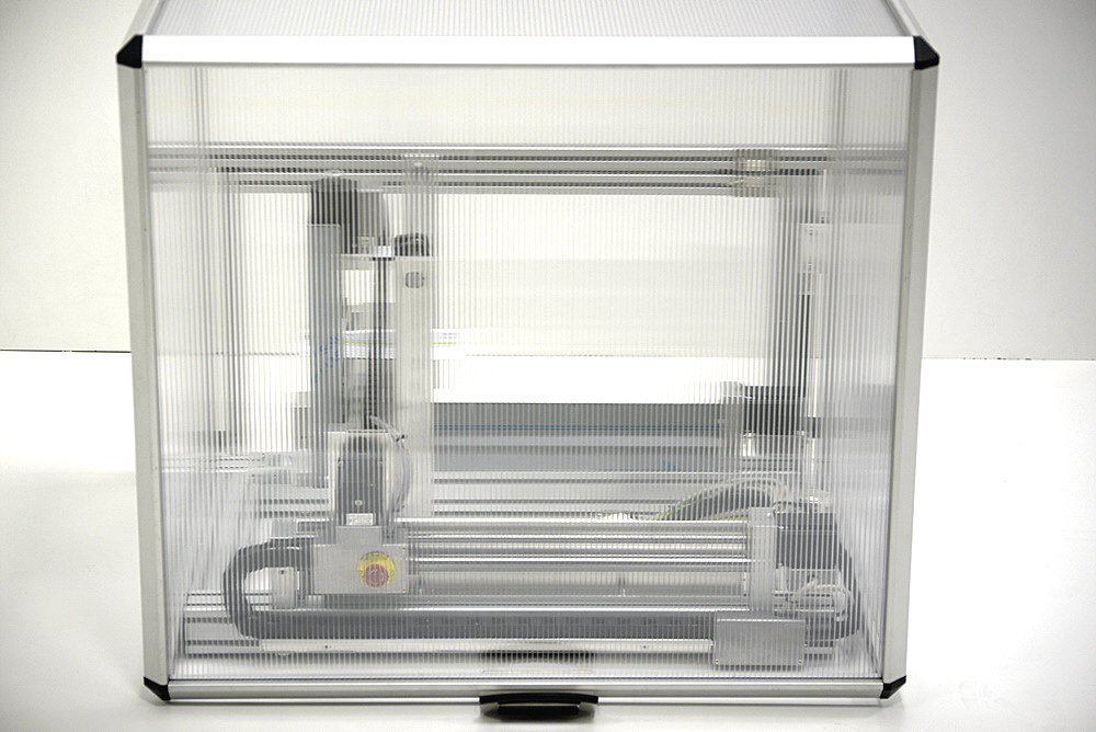 Komplett Einhausung für CNC mit Gasdämpfer Komplett Einhausung für CNC mit Gasdämpfer