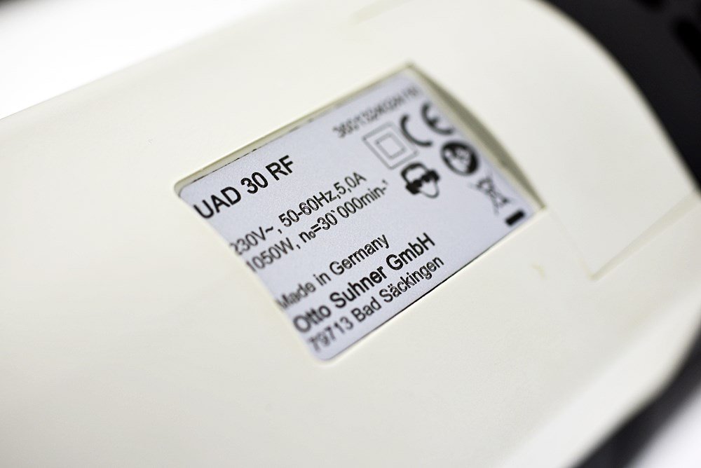 Milling Spindle Suhner UAD-30-RF 1050 Watt Milling Spindle Suhner UAD-30-RF 1050 Watt