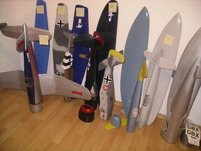modellbau flugzeugteile Plane model construction