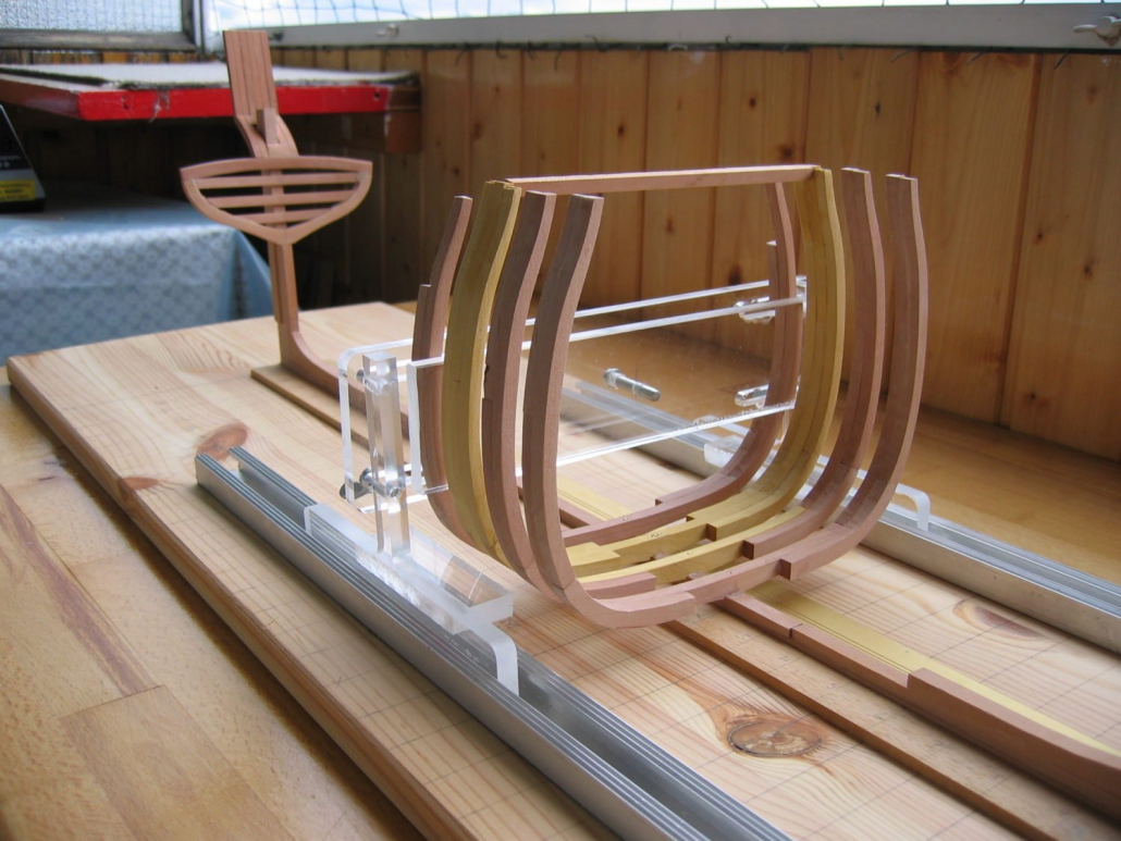 Frames struts ship model Frames struts ship model