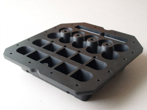 Thermoforming mold back
