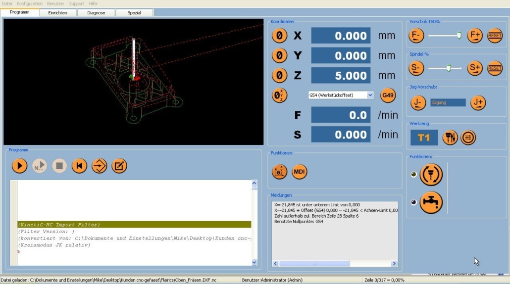 41-KineticNC-DXF-Konvertierte-Datei-zum-fräsen