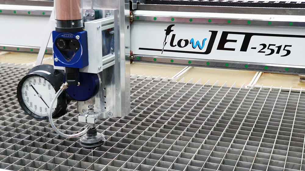 Beginning of the pressure measurement flowJET Beginning of the pressure measurement flowJET