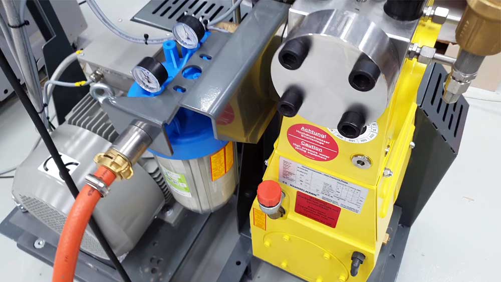 High Pressure Pump Hammelmann for flowJET High Pressure Pump Hammelmann for flowJET