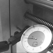 Axle backlash between y-spindle and nut approx. 0,26mm Axlebacklashbetweeny spindleandnutapprox.,mm