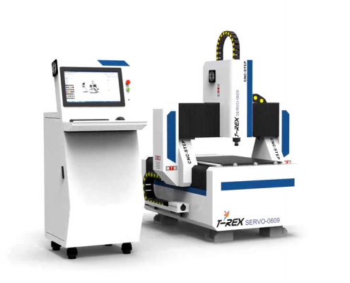 T-Rex Servo-0609 CNC Router with control panel