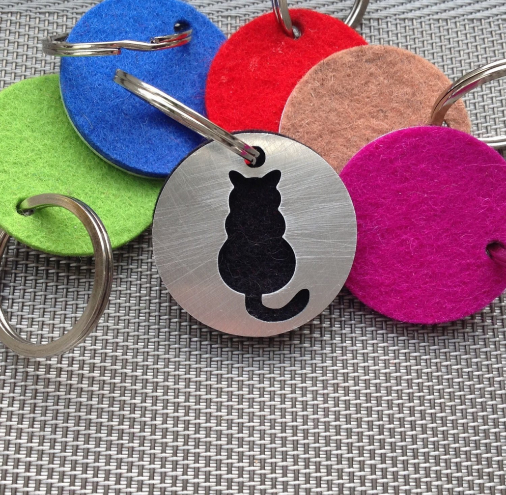 Aluminium Schlüsselanhänger ganz individuell Aluminium Schlüsselanhänger ganz individuell