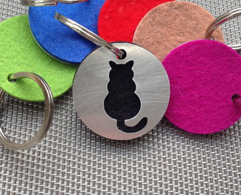 Aluminium Schlüsselanhänger ganz individuell Aluminium Schlüsselanhänger ganz individuell