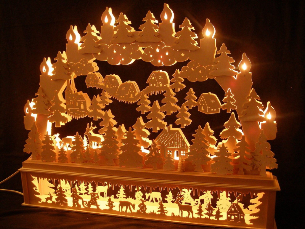 Aufwändiger Schwibbogen Aufwändiger Schwibbogen