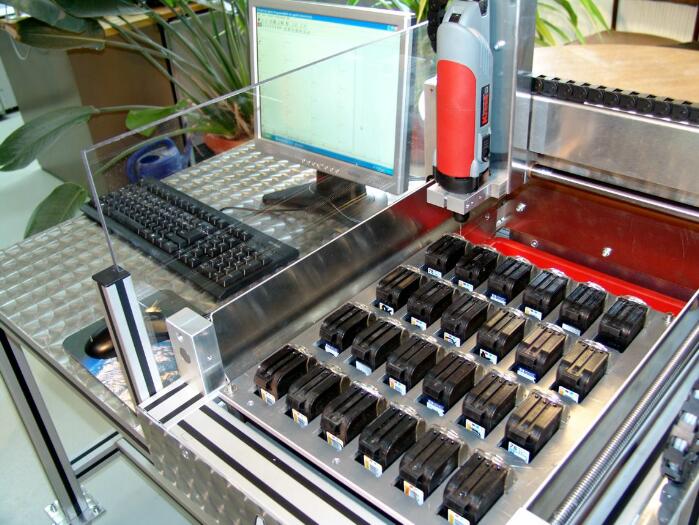 druckerpatronen bohren Drilling in cartridges