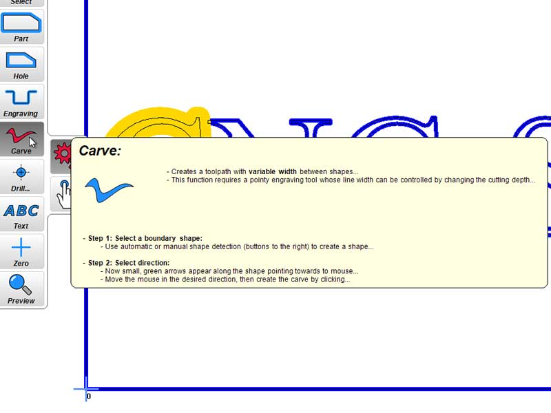 Estlcam carve help Estlcam carve help