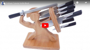 Estlcam tutorial knife block Estlcam tutorial knife block