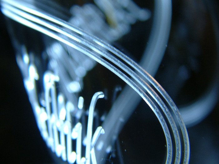 graviertes plexiglas Acrylic glass engraving