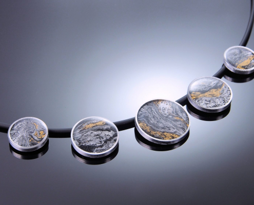 Individueller Design Schmuck aus Alu - Halskette Individueller Design Schmuck aus Alu - Halskette