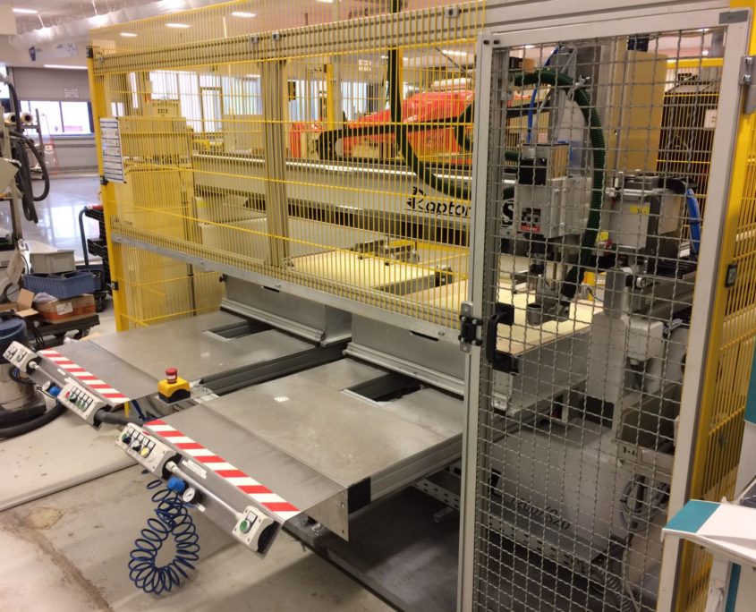 CNC Fräsmaschine RaptorX mit Zaun CNC Fräsmaschine RaptorX mit Zaun