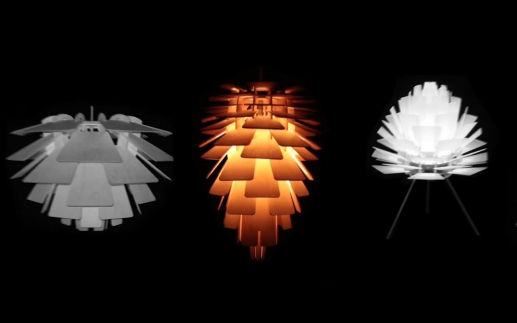 Supercone warmes licht holzlampe Supercone warmes licht holzlampe