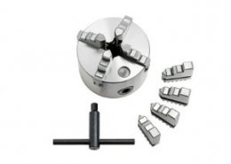 Vierbackenfutter 80mm, Drehfutter, innen- und außenspannend